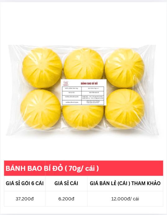 BB BÍ ĐỎ GÓI 6 CÁI ( 70g/ cái)