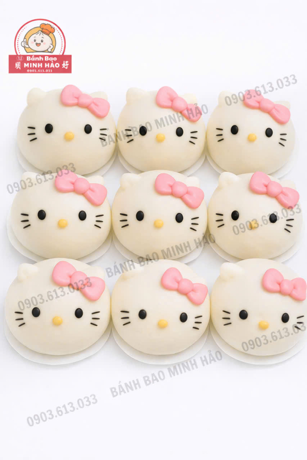 BÁNH BAO TẠO HÌNH DỄ THƯƠNG