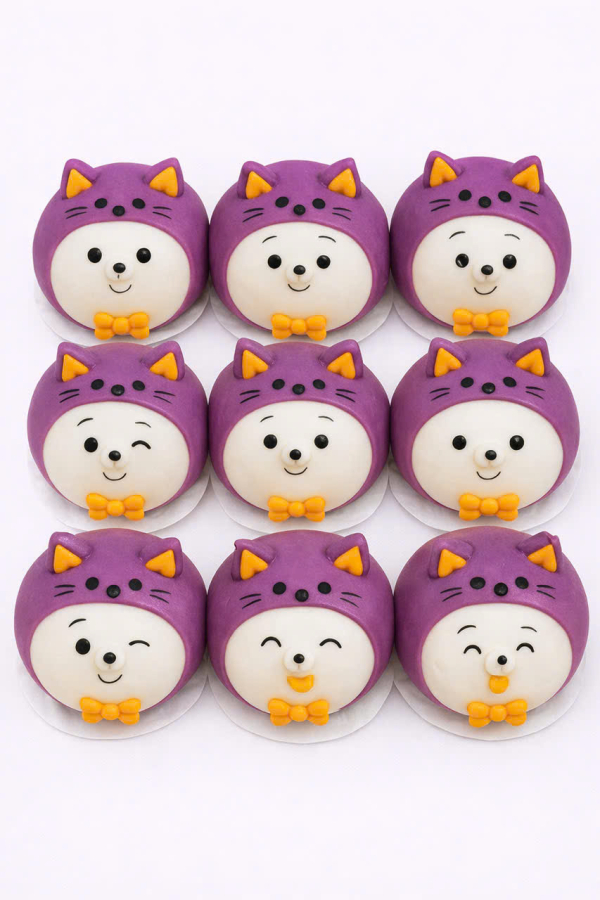 BÁNH BAO TẠO HÌNH DỄ THƯƠNG