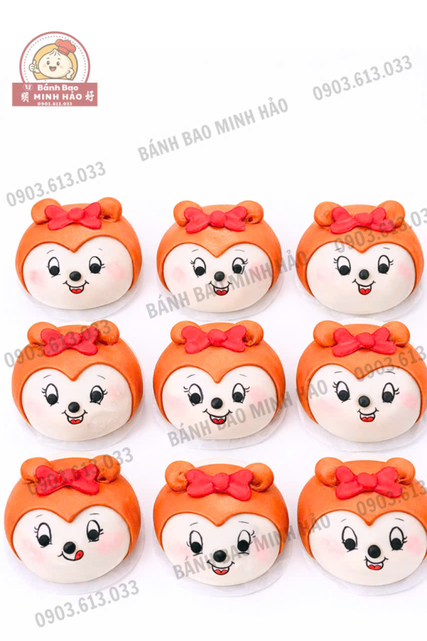 BÁNH BAO TẠO HÌNH DỄ THƯƠNG