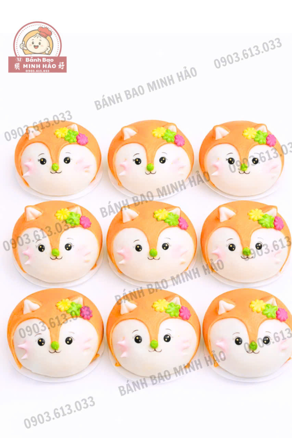 BÁNH BAO TẠO HÌNH DỄ THƯƠNG