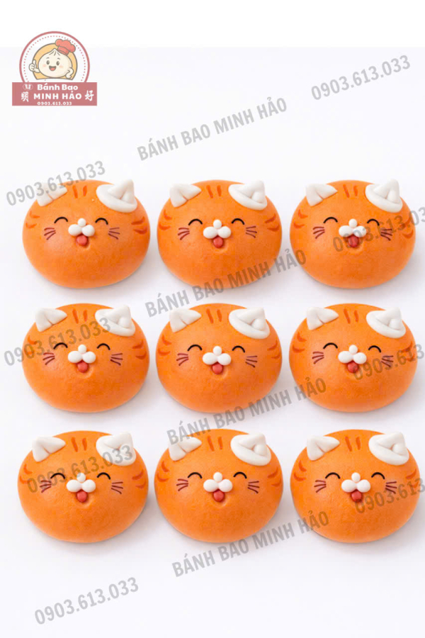 BÁNH BAO TẠO HÌNH DỄ THƯƠNG