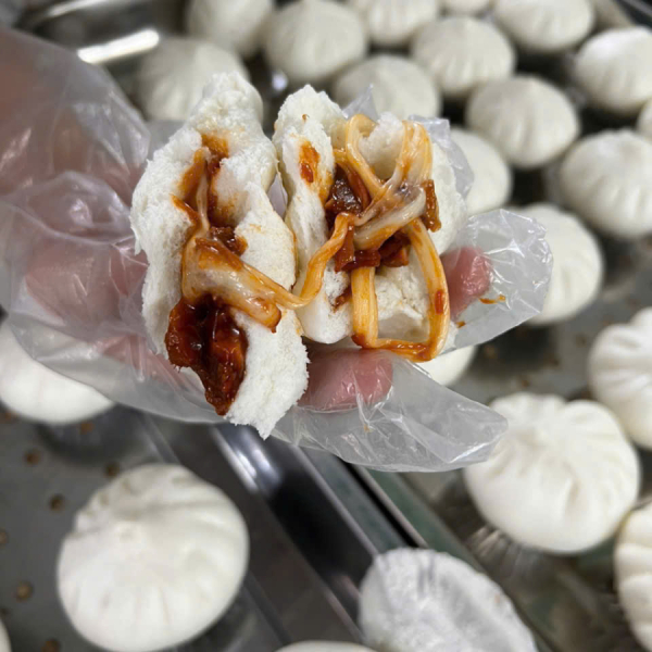 BÁNH BAO XÁ XÍU PHÔ MAI ( NHỎ )